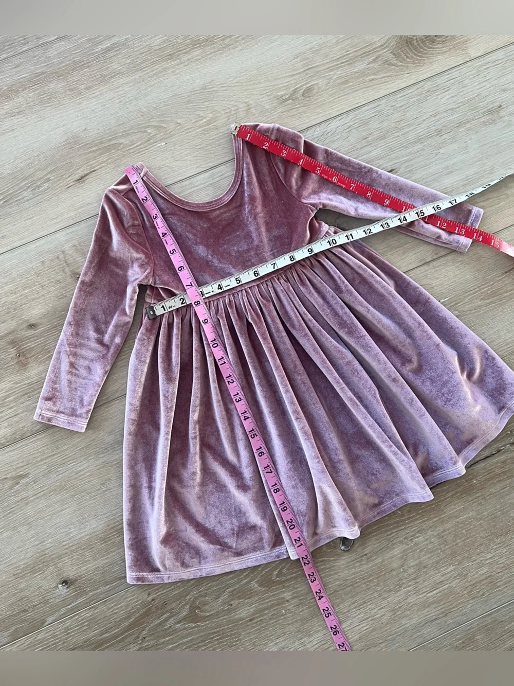 Pink Chicken New York velvet dress